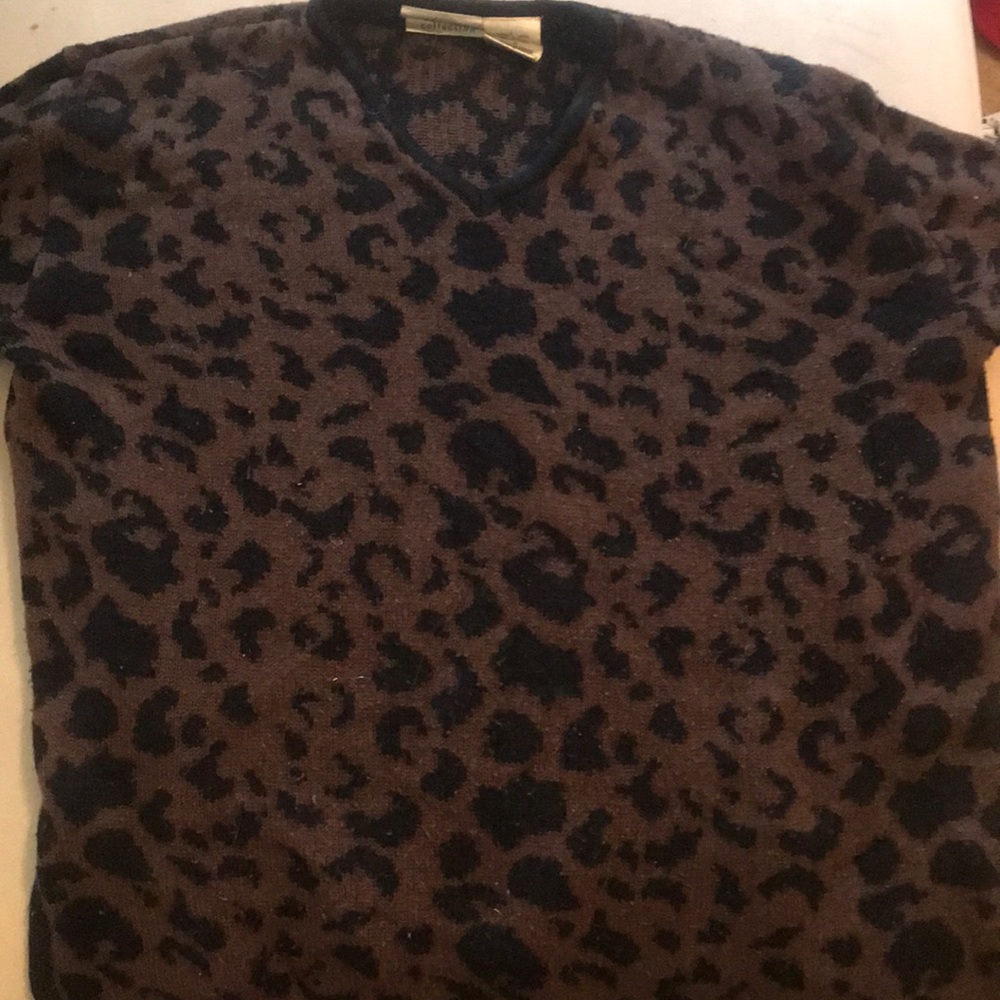 Used brown sweater
